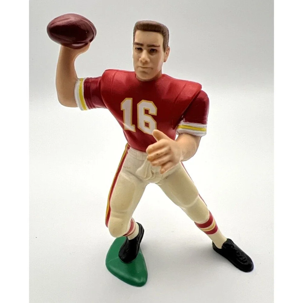 1997 NFLP Starting Lineup Figure LEN DAWSON Kansas City Chiefs No Helmet